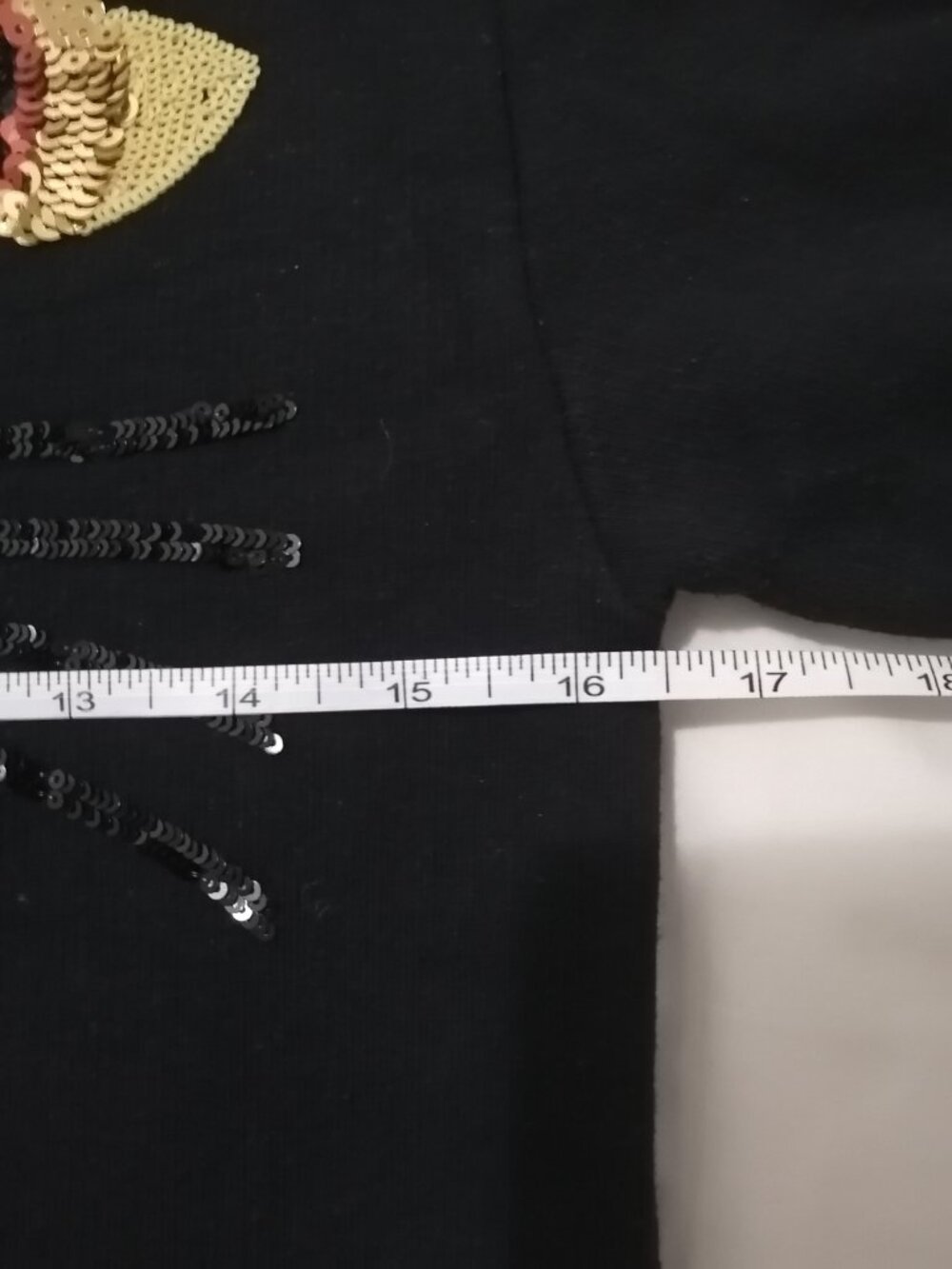 Gucci "Angry Cat" Sequin Face Kids Sweatshirt - Picture 6 of 10